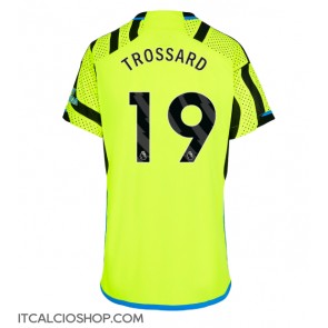 Arsenal Leandro Trossard #19 Seconda Maglia Femmina 2023-24 Manica Corta